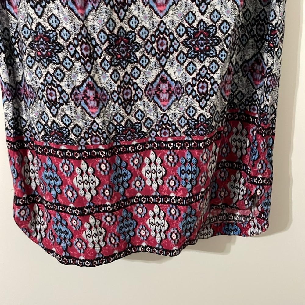 NWOT beachlunchlounge Blue and Pink Dress Size XS - Picture 8 of 8